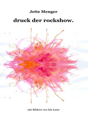 cover image of druck der rockshow.